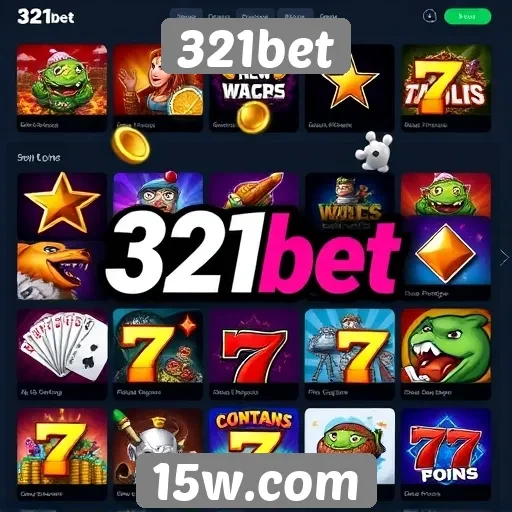 321bet oferece diversidade em jogos online